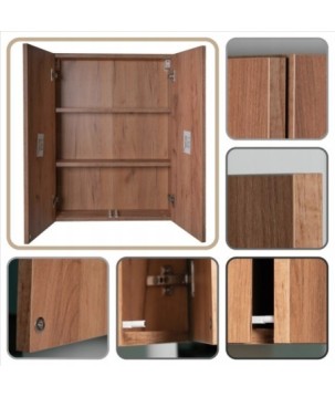 Szafka wiszaca lazienkowa Dab Craft Zloty Plytka i Pojemna na reczniki 20cm