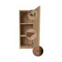 Szafka łazienkowa dąb craft złoty na chemie, ręczniki 78x30x30