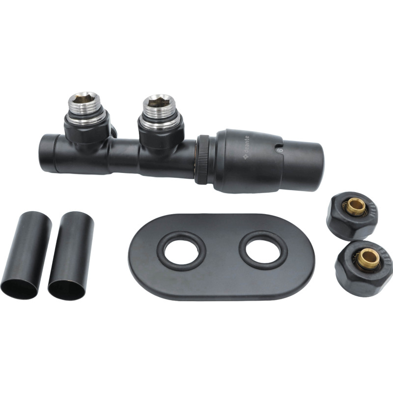 Zawór termostatyczny do grzejnika łazienkowego - prawy