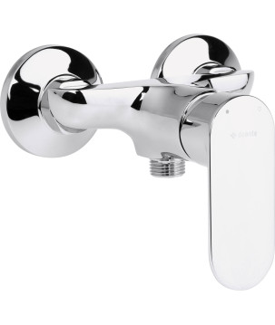 Bateria prysznicowa ścienna - rozstaw 10 cm