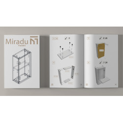 Szafka wisząca łazienkowa mała słupek biały połysk idealna na kosmetyki Szafka wisząca łazienkowa mała słupek biały połysk idealna na kosmetyki