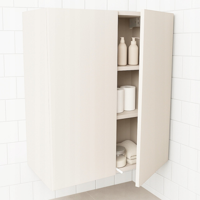 Szafka łazienkowa wisząca Kaszmir Pojemna i Ciepła szafka do łazienki 60cm