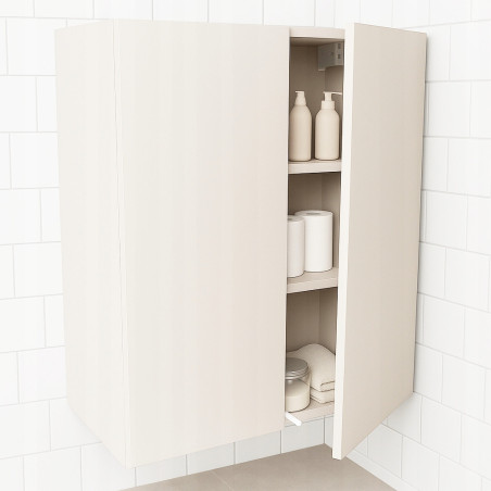 Szafka łazienkowa wisząca Kaszmir Pojemna i Ciepła szafka do łazienki 60cm