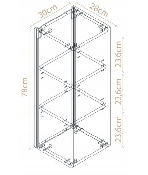 Szafka łazienkowa wisząca biała mat na reczniki pojemna i czysta przestrzeń