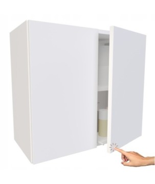 Mała szafka łazienkowa wisząca biała mat szafka łazienkowa elegancka 60cm