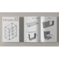 Głęboka szafka łazienkowa wisząca biały mat szafka do powieszenia nad WC 80