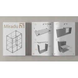 Szafka Łazienkowa wisząca Biały Połysk 78 x 60 x 40cm Głęboka i Pojemna