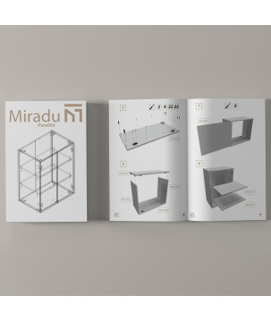 Szafka łazienkowa wisząca Dąb Sonoma Jasna 80cm do łazienki drewnopodobna