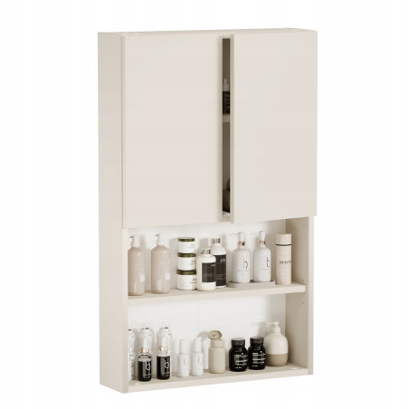 Szafka łazienkowa wisząca kaszmir do łazienki nad pralkę na reczniki 17cm