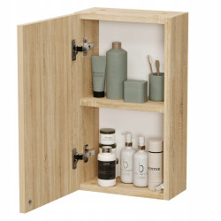 Szafka łazienkowa wisząca MIRADU DĄB SONOMA Mała i Pojemna 52,5cm 30cm 16cm Szafka łazienkowa wisząca MIRADU DĄB SONOMA Mała i Pojemna 52,5cm 30cm 16cm