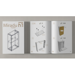 Szafka łazienkowa wisząca MIRADU DĄB SONOMA Mała i Pojemna 52,5cm 30cm 16cm Szafka łazienkowa wisząca MIRADU DĄB SONOMA Mała i Pojemna 52,5cm 30cm 16cm