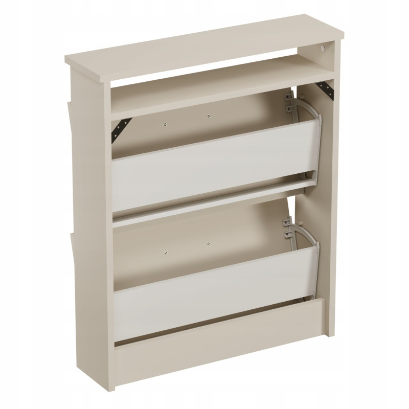 Wąska Szafka na buty Kaszmir od przedpokoju 18,5cm DODATKOWA PÓŁKA na klucze