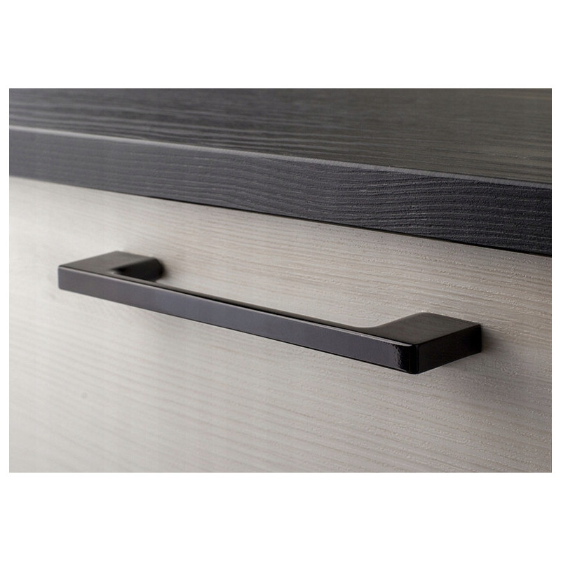 Pojemna i Waska szafka na buty do przedpokoju biały mat z półka uchwyt 80cm