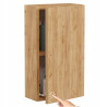 Szafka łazienkowa wisząca stylowa dąb craft złoty 52,5x30x16
