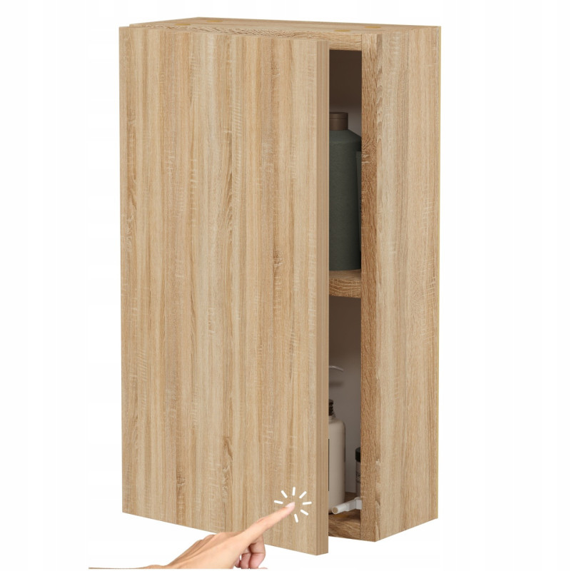 Szafka łazienkowa wisząca DĄB SONOMA Mała i Pojemna 52,5x30x16
