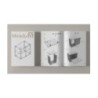 Mała szafka łazienkowa wisząca, dąb craft złoty 52,5x60x30
