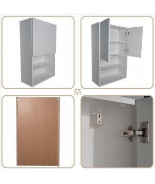 Szafka łazienkowa wisząca pojemna i wytrzymała 60 szafka wisząca nad pralkę