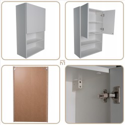 Szafka łazienkowa wisząca pojemna i wytrzymała 60 szafka wisząca nad pralkę Szafka łazienkowa wisząca pojemna i wytrzymała 60 szafka wisząca nad pralkę